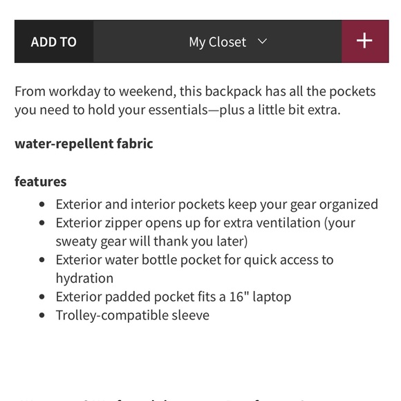 Lululemon Pack It Up Backpack 21L Black - Picture 16 of 16